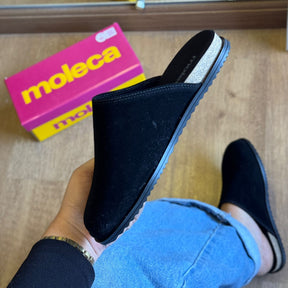 Mule Moleca Camurça Tendência 5743.207