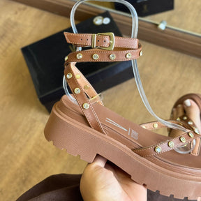 Sandália Vizzano Tiras no Tornozelo com Pedrarias 6499.133