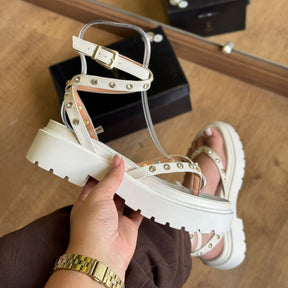 Sandália Vizzano Tiras no Tornozelo com Pedrarias 6499.133