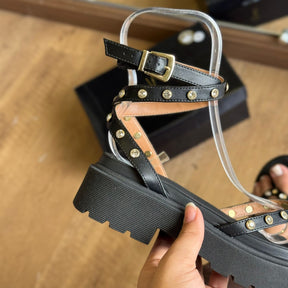 Sandália Vizzano Tiras no Tornozelo com Pedrarias 6499.133